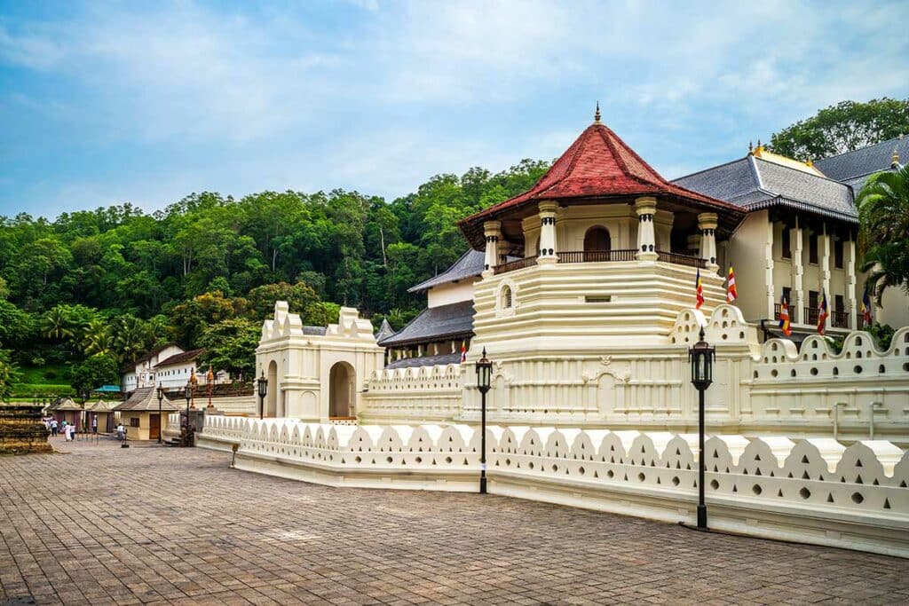 Temple de la dent du Bouddha à Kandy