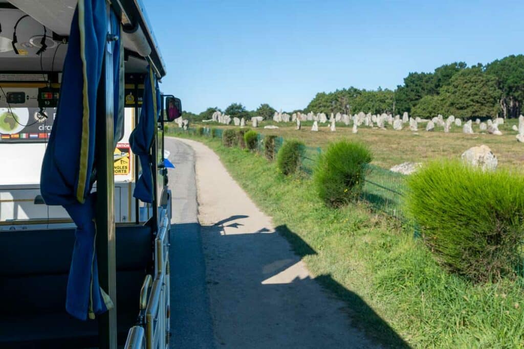 Petit train touristique des menhirs