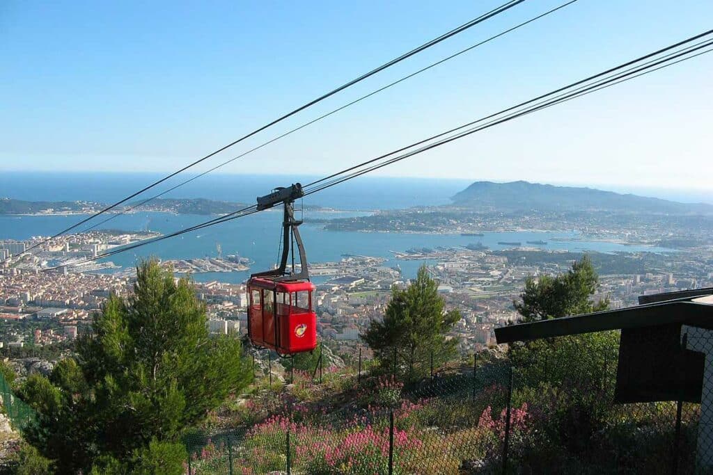 Téléphérique de Toulon au Mont Faron